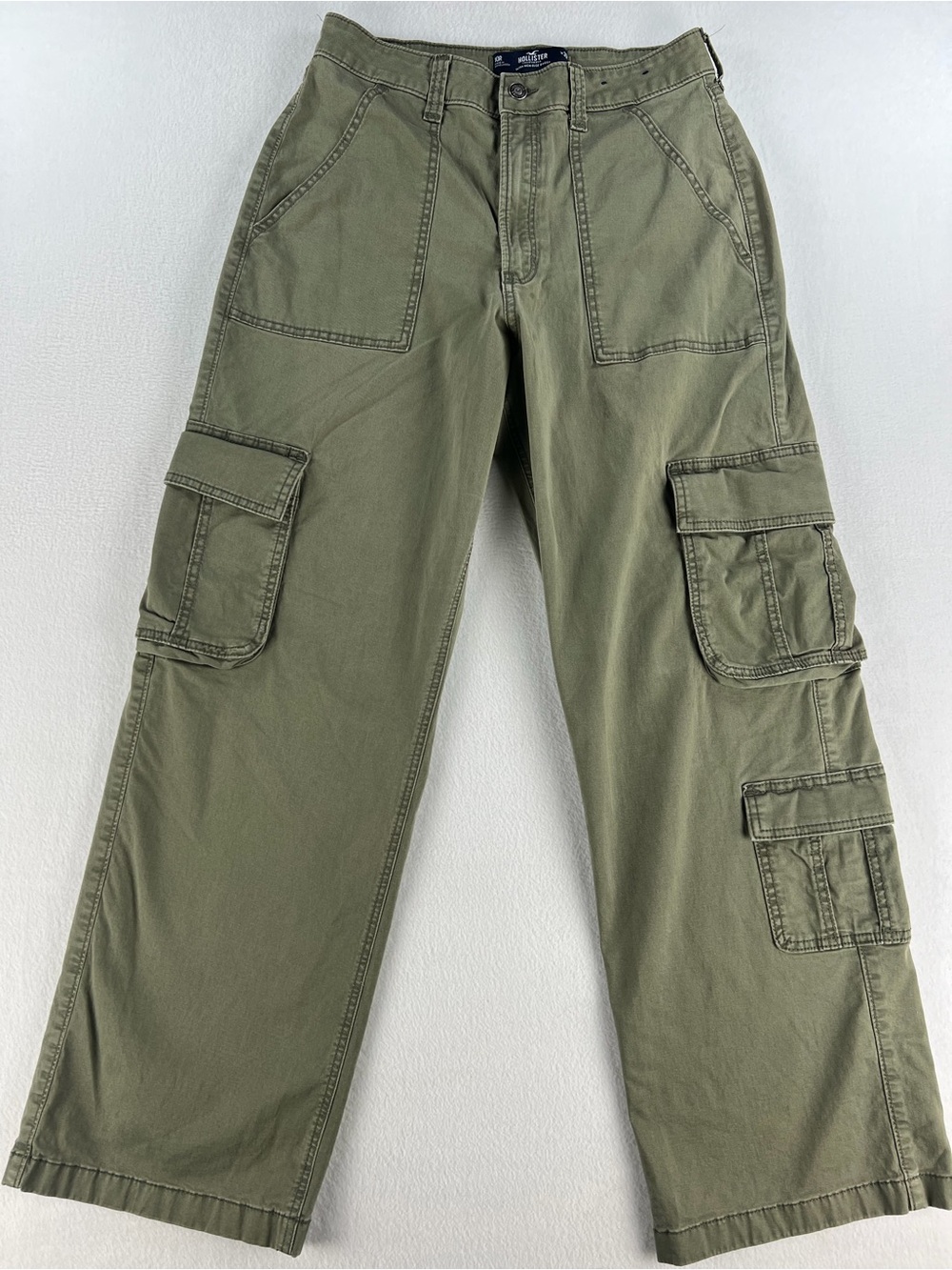 Hollister Olive Green Men's Cargo Pants